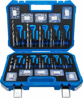 Thread Repair Kit metric / Inch Sizes M5 - M12 1/4 - 1/2  320 pcs