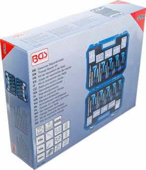 Thread Repair Kit metric / Inch Sizes M5 - M12 1/4 - 1/2  320 pcs