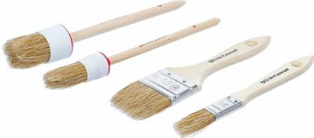 Flat and Round Brush Set 4 pcs