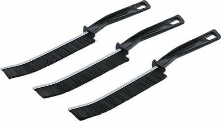 Synthetic Bristles Corner Cleaning Brush Set 230 mm 3 pcs