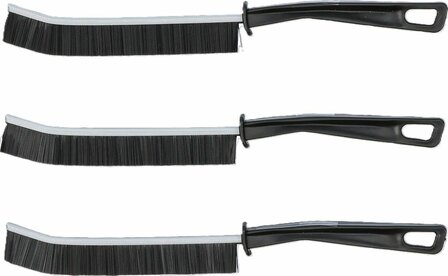 Synthetic Bristles Corner Cleaning Brush Set 230 mm 3 pcs