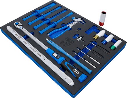 Tool Tray 3/3: Special Tools for Tyre Service 18 pcs