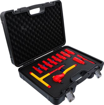 VDE Socket Set 10 mm (3/8) Drive 7 - 22 mm 12 pcs