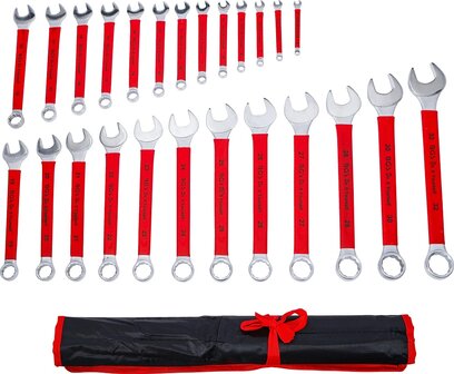 Combination Spanner Set with non-slip handle 6 - 32 mm 25 pcs