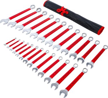 Combination Spanner Set with non-slip handle 6 - 32 mm 25 pcs