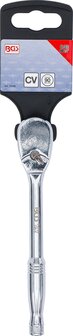 Reversible Ratchet Solid Steel Fine Tooth (1/4)