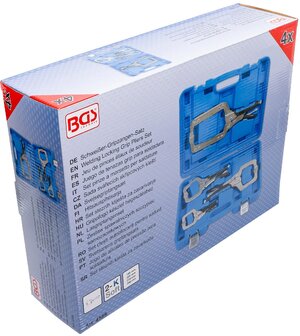 Welding Grip Pliers Set 4 pcs