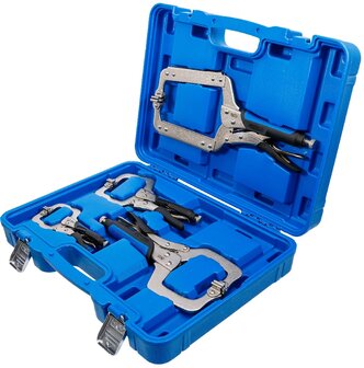 Welding Grip Pliers Set 4 pcs