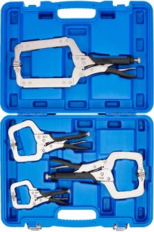 Welding Grip Pliers Set 4 pcs