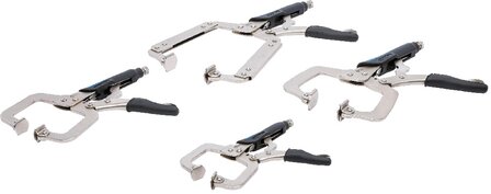 Welding Grip Pliers Set 4 pcs