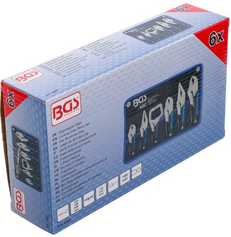 Locking Grip Pliers Set 6 pcs