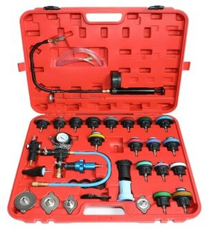 Universal radiator pressure tester kit 34pcs