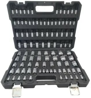 Torx Socket Set 1/4+3/8+1/2 101-piece