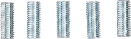 Threaded Inserts Set Internal Thread M6 x 1 / External Thread M8 x 1 5 pcs