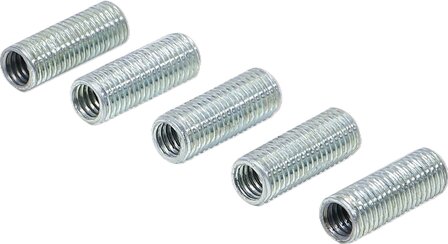 Threaded Inserts Set Internal Thread M6 x 1 / External Thread M8 x 1 5 pcs