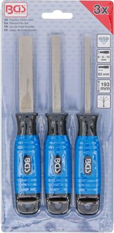 Flexible File Set diamond coated ultra thin 3 pcs