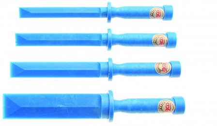 Plastic Scraper Set 19 - 22 - 25 - 38 mm wide 4 pcs