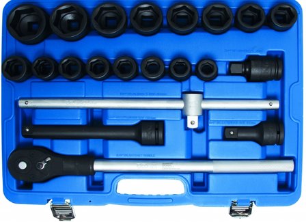 21-piece Impact Socket Set, 3/4