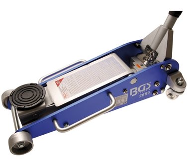 Aluminum Hydraulic Floor Jack, 2.5t., Aluminum-Steel Constuction