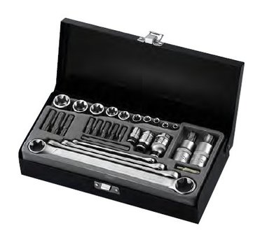 1/4 Star socket set 29pc