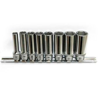 3/8 6-point Deep socket set 8pc