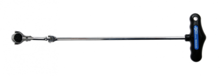 Flexible Ratchet with T-Handle external square (1/4)