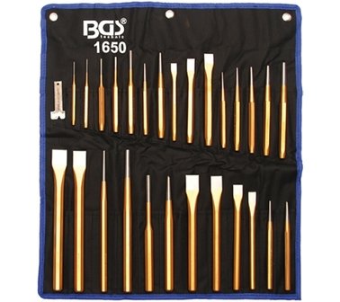 Chisel and Punch Set 28 pcs.