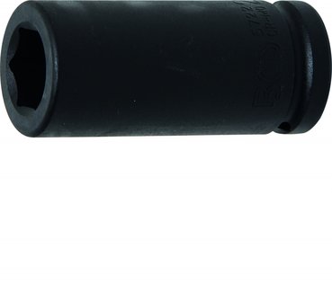 Impact Socket Hexagon, deep 20 mm (3/4) Drive 22 mm