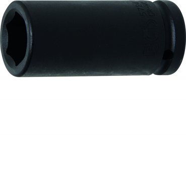 Impact Socket Hexagon, deep 20 mm (3/4) Drive 24 mm