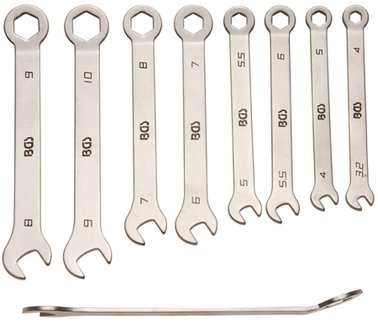 Combination Spanner Set Stubby Type 4 - 10 mm 8 pcs