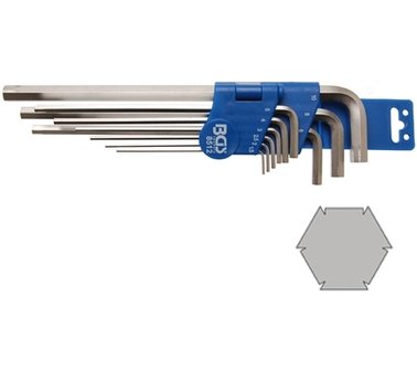 Special L-Type Key Set internal Hexagon 1.5 - 10 mm 9 pcs