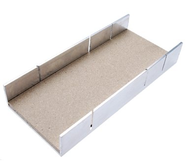 Aluminium Miter Box 245 x 105 x 40 mm