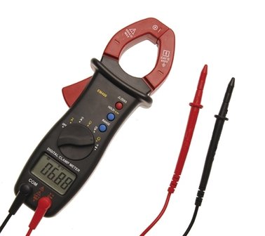 Digital Multimeter with Clamp for DC and AC Current