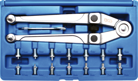 Face Pin Wrench Set | adjustable | &Oslash; 2.5 - 9 mm