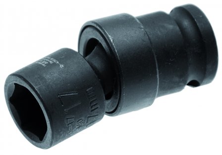 Impact Universal Joint Socket, 1/2, 17 mm