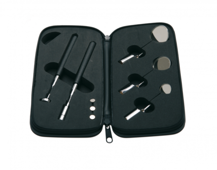 LED magnetic Pick-Up Tool and Inspection Mirror Set
