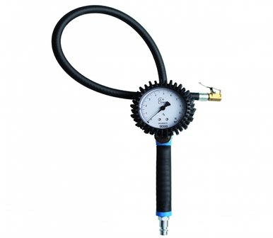 Pistol-Grip Air Inflator, calibrated 0 - 10 bar