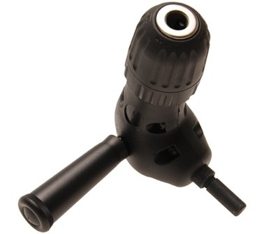 Angled Drill Head with Keyless Chuck | for &Oslash; 0.8 - 10