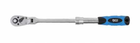 Reversible Ratchet, extendable, bendable 10 mm (3/8) 240 - 340 mm