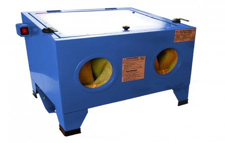 Air Sandblasting Cabinet, illuminated