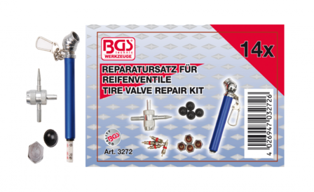 Tyre Valve Repair Kit 14 pcs.