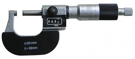 Outside micrometer with counter 75-100 mm