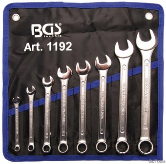 Combination Spanner Set 6 - 19 mm 8 pcs.