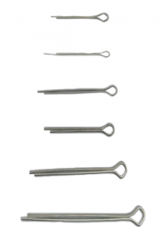 Splint Pin Assortment &Oslash; 1.6 - 4.0 mm 555 pcs.