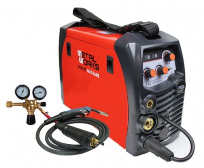 Mig-mag-flux-mma welding machine -12,50kg, MIG160E