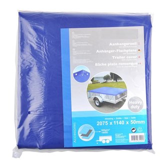 Trailer tarpaulin with elastic cord 2075x1140x50mm