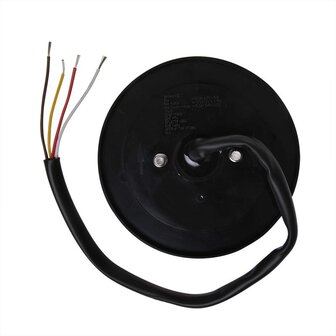 Rear light 12/24V 4 functions 125mm LED