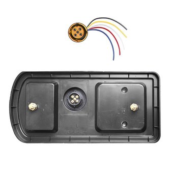 Rear light 5 functions 225x105mm 43LED left