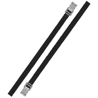 Tie down straps with metal buckle 18mm-100cm set of 2 pieces
