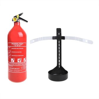 Fire extinguisher 2L AB F foam NL + pressure gauge
